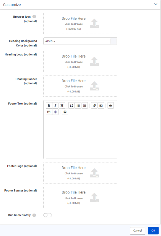 Automation Apps Customize parameters
